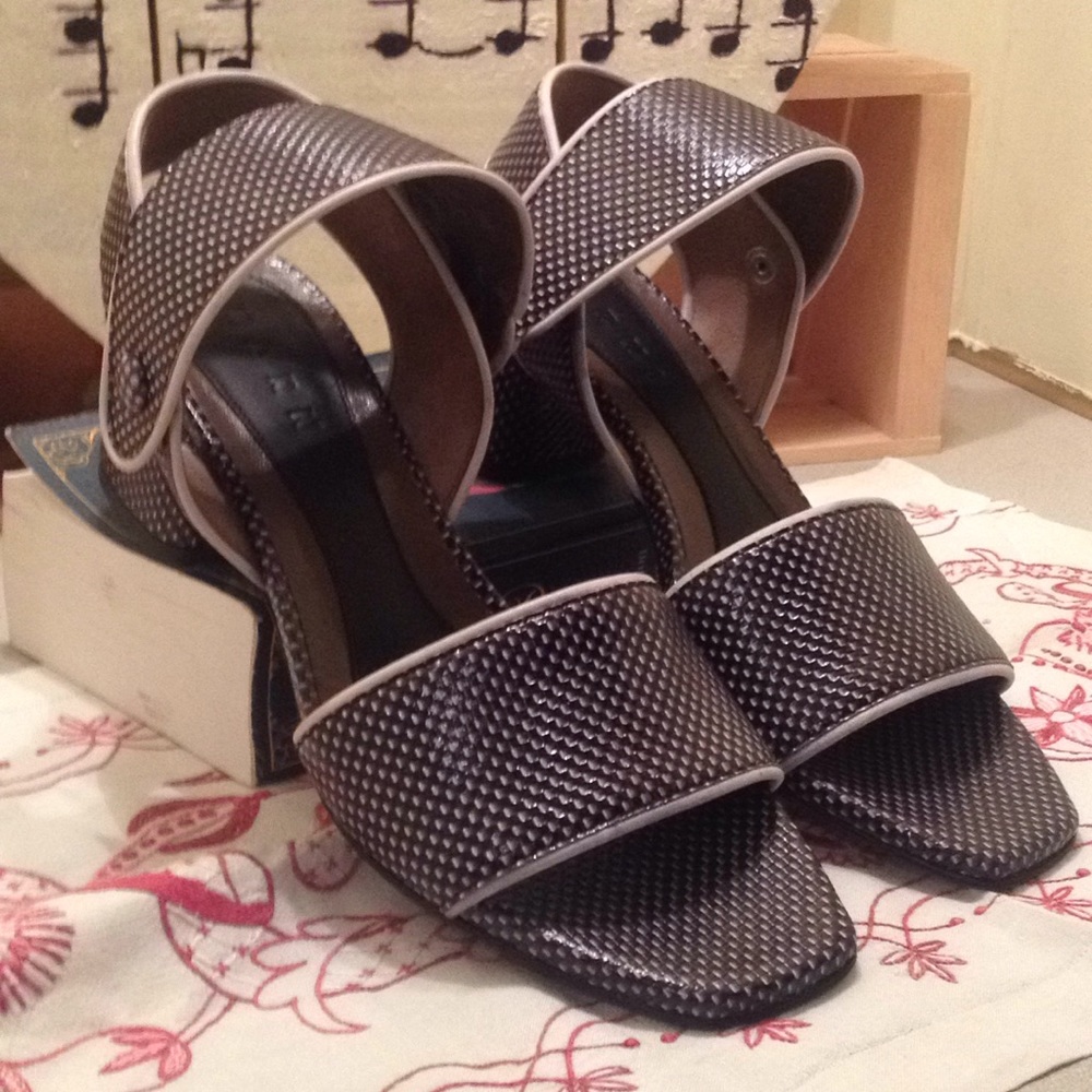 Marni low heels. Real deal. Only worn once